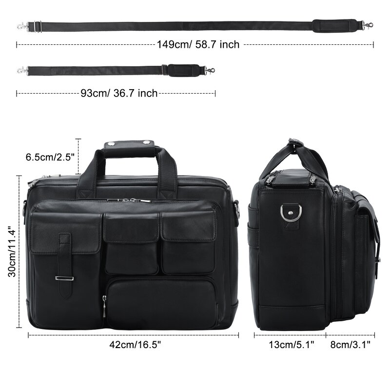 Leather Laptop Messenger Briefcase Manufacturer - Manufacture Direct Wholesale Custom