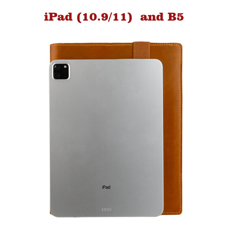 Leather Notebook Case Manufacturer - Crazy Horse Genuine Cow for Ipad