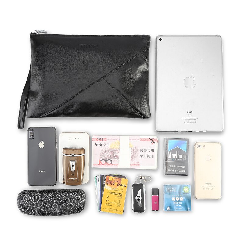 Leather Clutch Wrist Bag Supplier - Supplier Fashion Style Classic Design Genuine