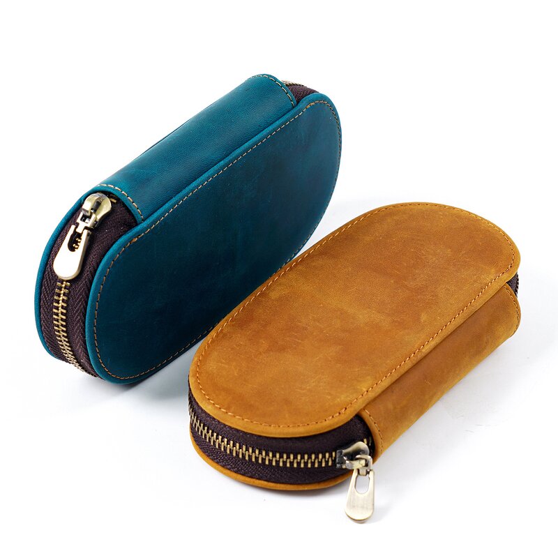 Leather Pencil Case Supplier - Original Factory Wholesale Price Full Grain Custom