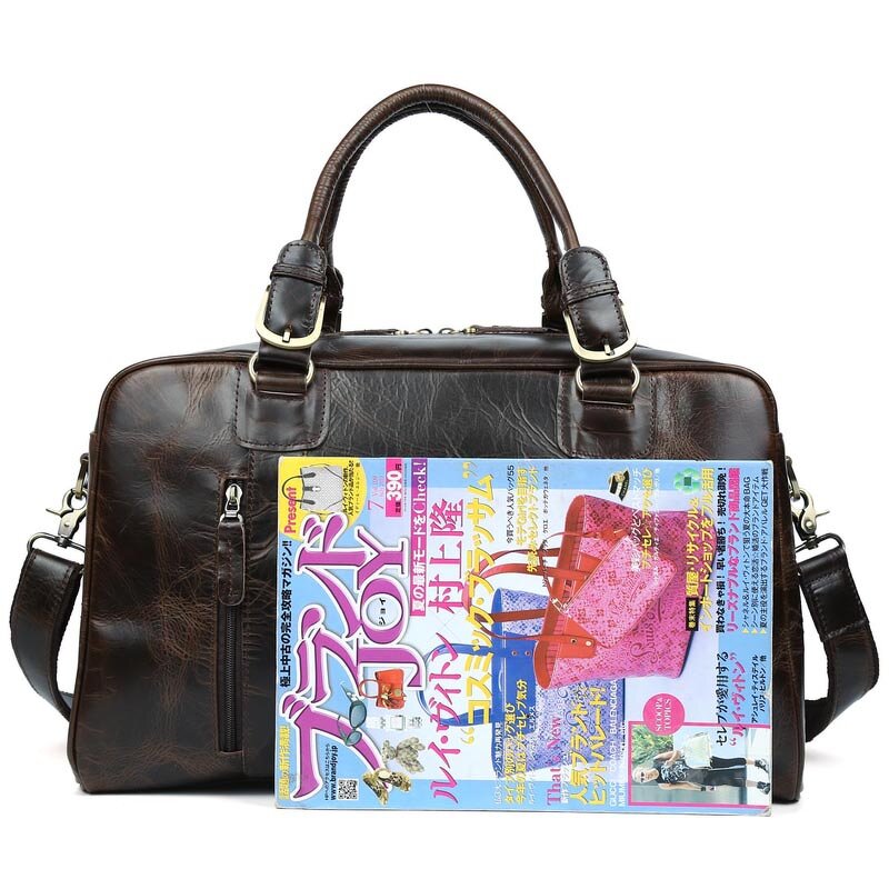 Leather Travel Bag Manufacturer - Wholesale High Quality Genuine Crazy Horse Mens