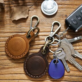 Leather Key Ring Tag Manufacturer - Original Factory Custom Creative Real Genuine