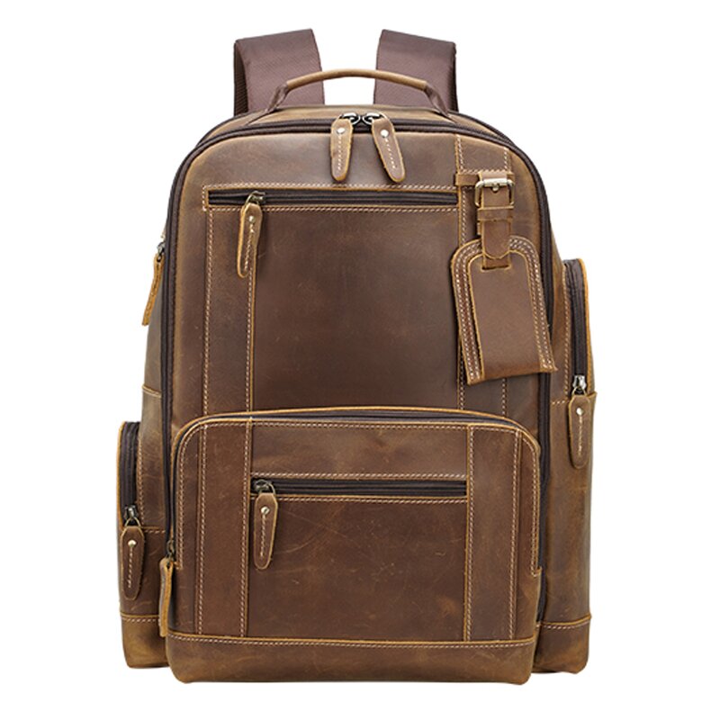 Leather Backpack Manufacturer - Vintage Design Wholesale Full Grain Crazy Horse