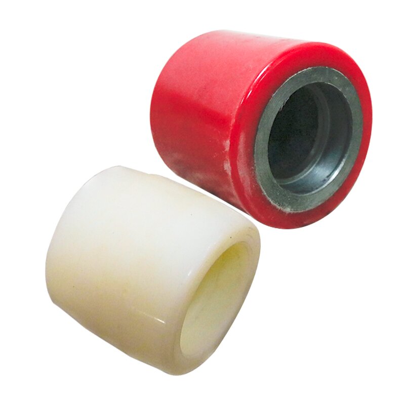 Pallet Truck Parts Manufacturer - OEM/ODM 80x70mm Nylon PU Wheels Bearing Holder