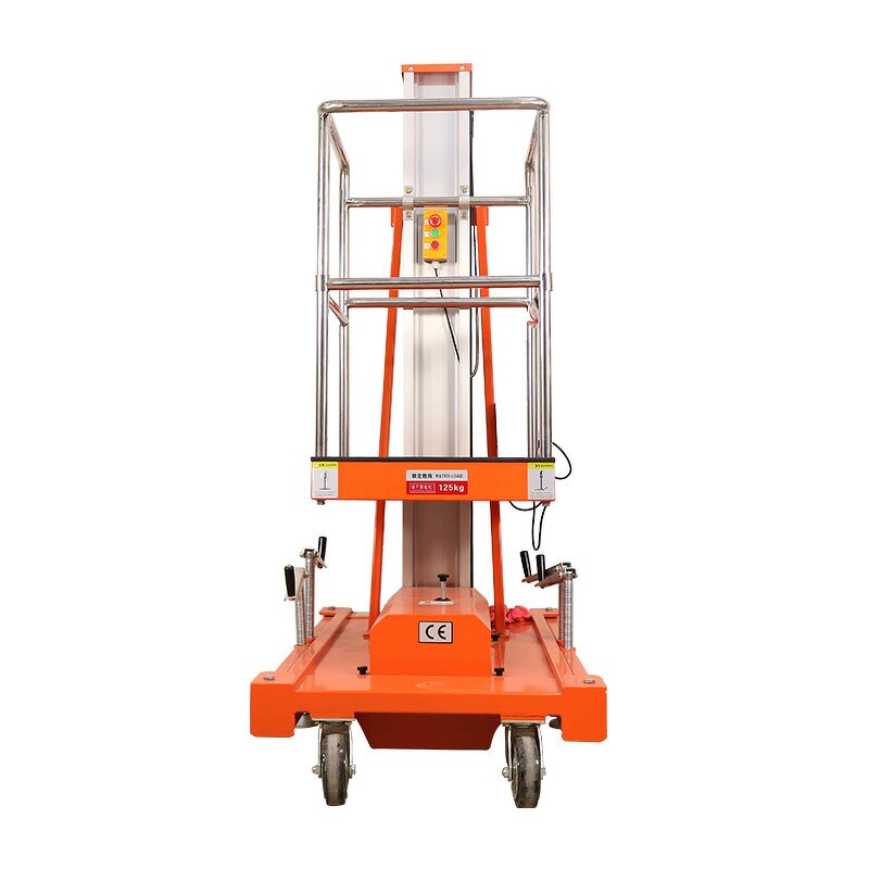 Aerial Work Platform Manufacturer - OEM/ODM 4-16M High Lifting Vertical Mast Aluminum Electric