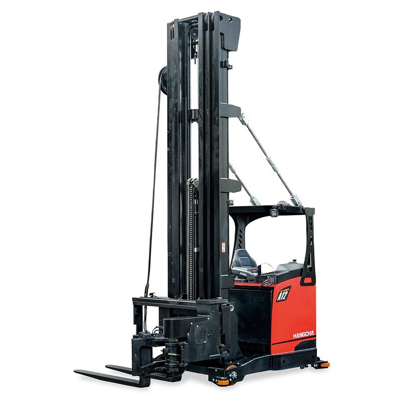 VNA Reach Truck Factory - OEM/ODM 1.2 Ton 9-10m Industrial Narrow Aisle 3 Way
