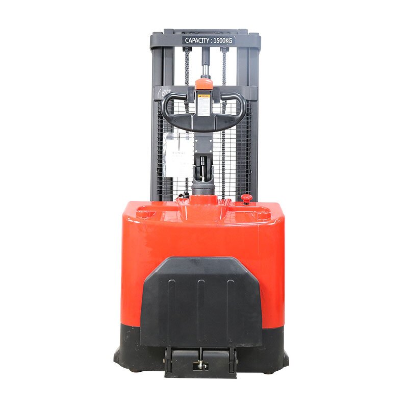 Electric Stacker Manufacturer - OEM/ODM Hydraulic Forward Reach Standing on Driving