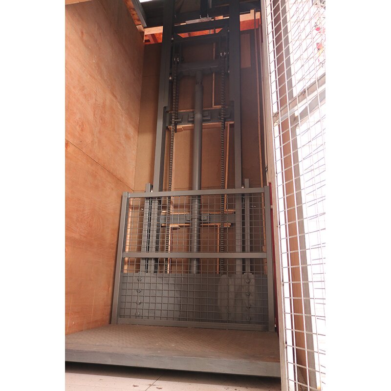 Vertical Cargo Lift Factory - OEM/ODM 3000kg 4.5 Meters Fixed Wall Mounted Mezzanine