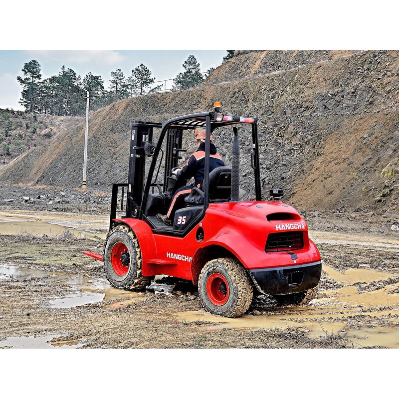 Rough Terrain Forklift Factory - OEM/ODM 2.5-3.5Ton 4WD 4x4 All Terrain