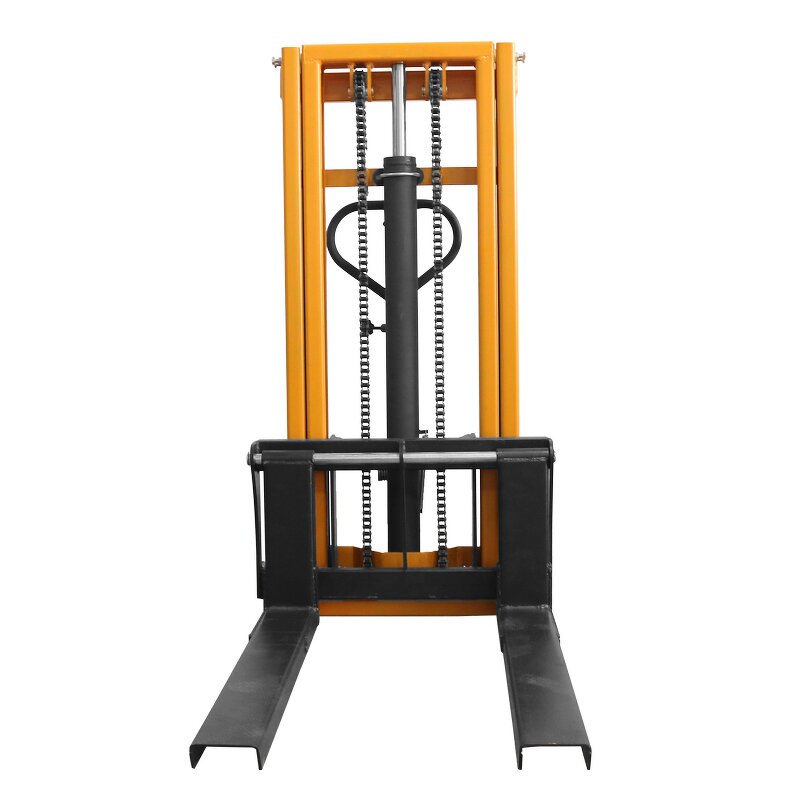 Manual Stacker Manufacturer - OEM/ODM 1000-2000kg 1.6-2.5m Double Single Mast