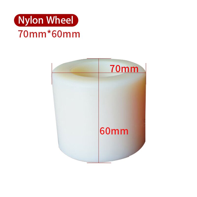 Pallet Jack Wheels Factory - OEM/ODM 70x60mm PU Polyurethanes Nylon Spare Parts
