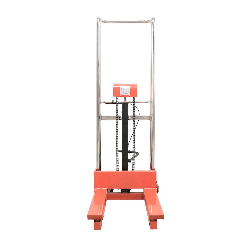 Manual Stacker Forklift Factory - OEM/ODM HS0.4 400kg 1.5 Meter Stainless Steel