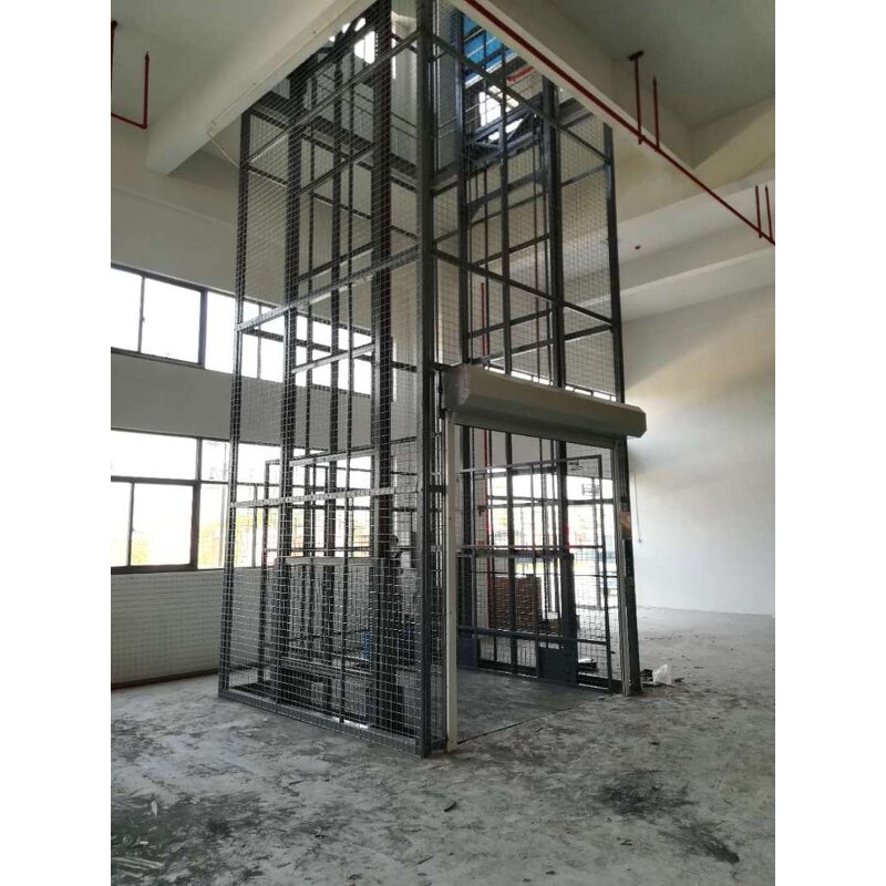 Vertical Cargo Lift Factory - OEM/ODM 3000kg 4.5 Meters Fixed Wall Mounted Mezzanine