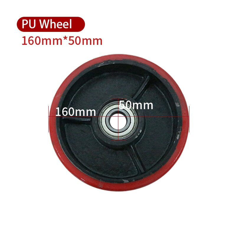 Pallet Jack Wheels Factory - OEM/ODM 70x60mm PU Polyurethanes Nylon Spare Parts