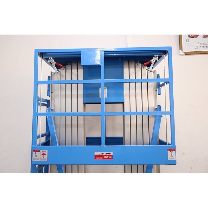 Mobile Aerial Lift Manufacturer - OEM/ODM 6-14M AC Battery Double Mast with Bucket