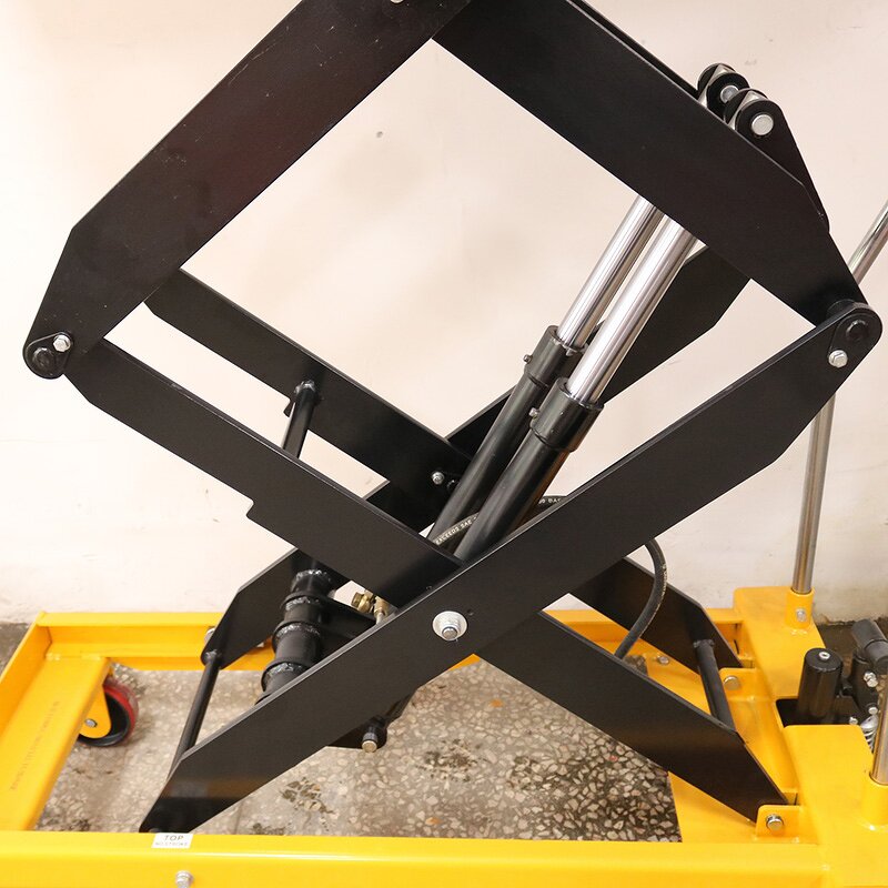 Hydraulic Lift Table Manufacturer - OEM/ODM 150-1000kg Manual Scissor Lift Cart