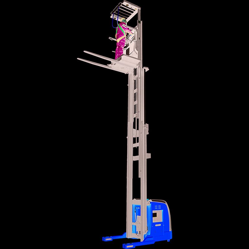 Electric Order Picker Manufacturer - OEM/ODM OPS15 1500kg 5-9M Man up High Rack