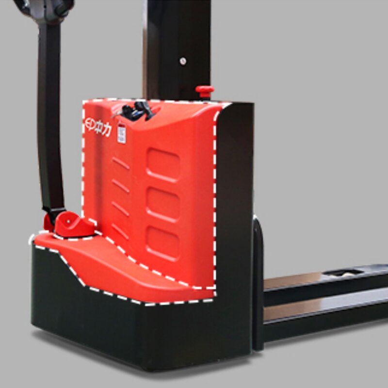 Mini Electric Stacker Manufacturer - OEM/ODM 1000-1200kg 1.6m Compact Single Mast Narrow