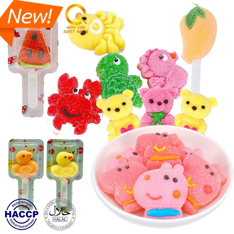 Jellypop Lollipop Factory - OEM Bear Shape Giant Gummy Halal