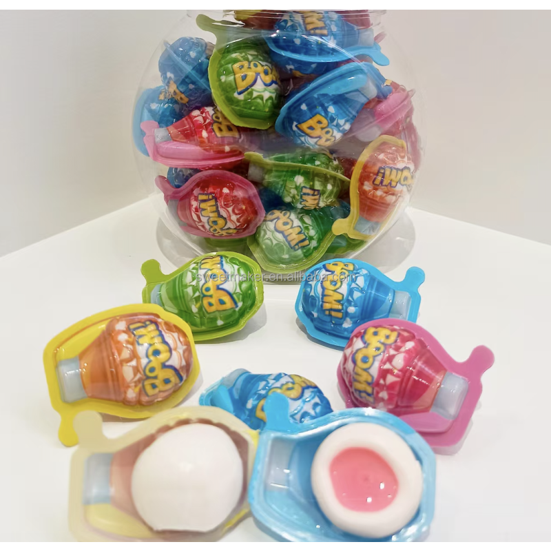 Eyeball Gummy Factory - OEM 2025 Wholesale Grenade Shape Candy