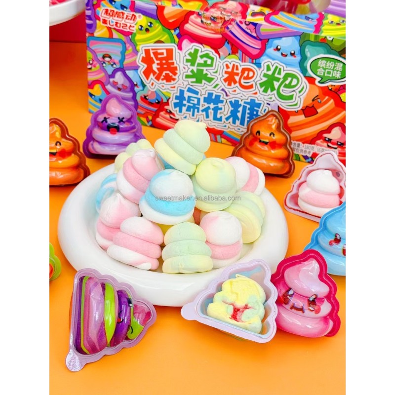 Poop Marshmallow Factory - OEM 2025 Wholesome Fruity Flavored