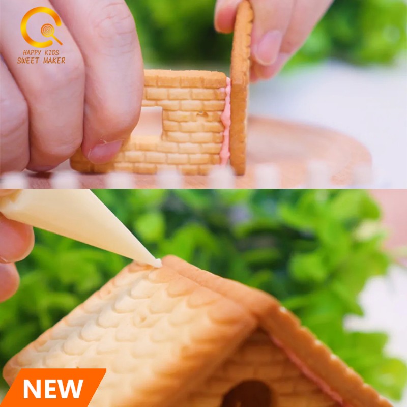 Biscuit Candy House Manufacturer - OEM New Style DIY Snack Food