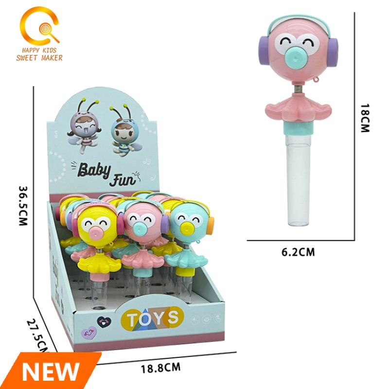 Octopus Toy Manufacturer - OEM 2024 Shaking Whistle Wiggle Candy