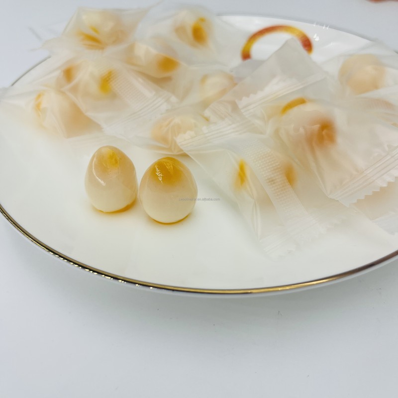 Gummy Candy Supplier - OEM Wholesale Peeled Egg Shape Candy