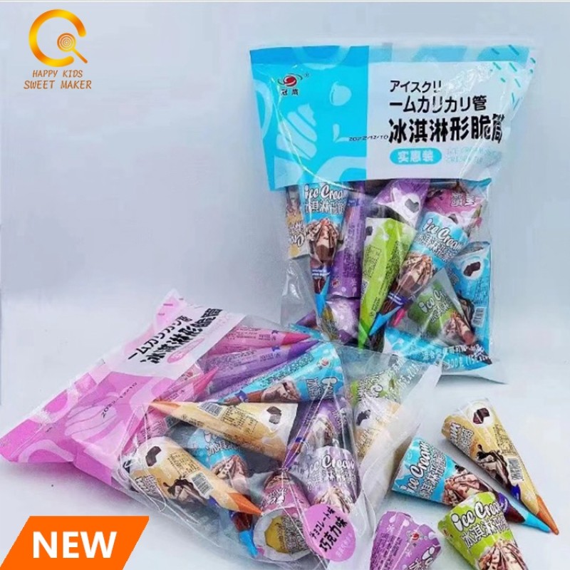 Ice Cream Biscuit Supplier - OEM Hot Selling Crispy Chocolate Shape