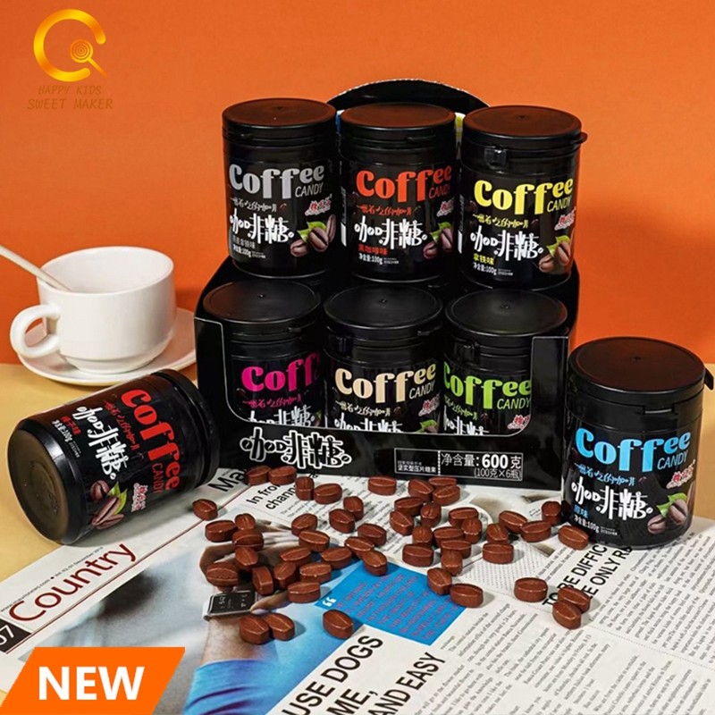 Coffee Candy Supplier - OEM Kxbfood Innovative Real Coffee Flavor