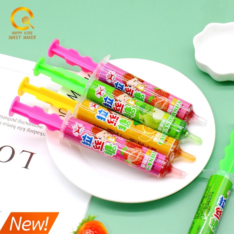 Syringe Candy Factory - Bulk Jam Candy Funny Syringe Toy Fruit