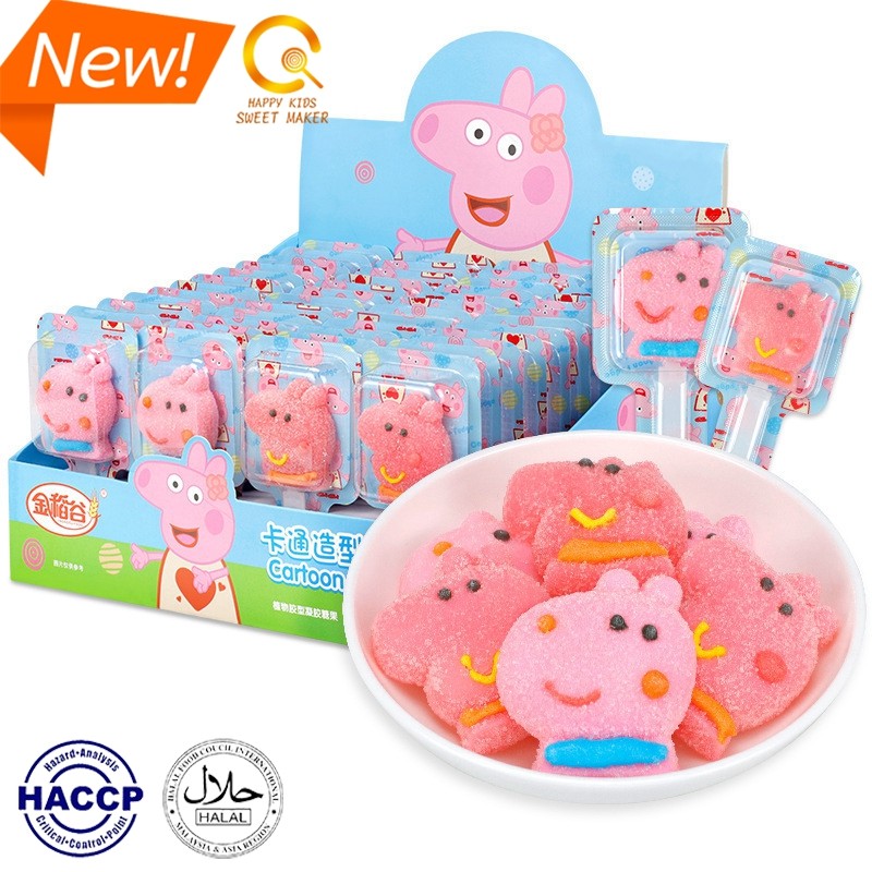 Jellypop Lollipop Factory - OEM Bear Shape Giant Gummy Halal