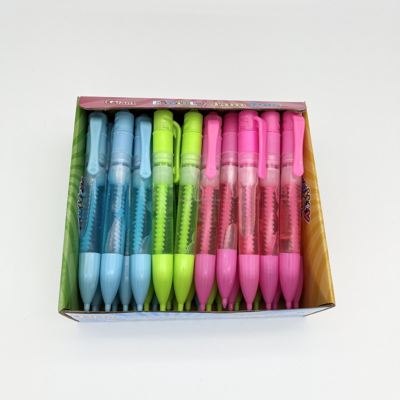 Jam Pen Toy Manufacturer - OEM Funny Jam Candy Mix Fruit Flavor