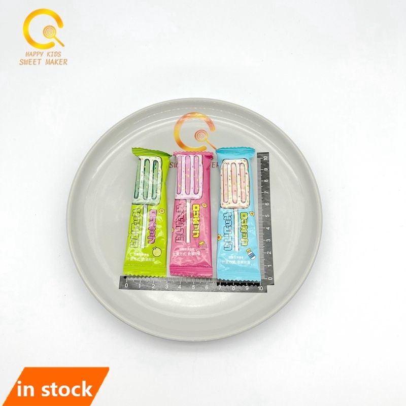 Lollipop Candy Supplier - Bulk Ice Cream Jump with Popping Candy