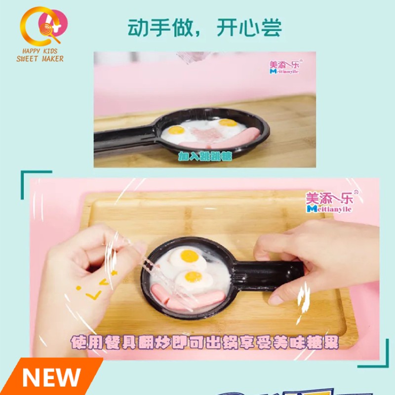 Fried Egg Candy Manufacturer - Bulk DIY Gummy Popping Candy Creative