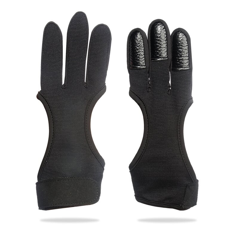 Custom Archery Finger Glove Factory - OEM/ODM Professional Leather Out Removable Shooting