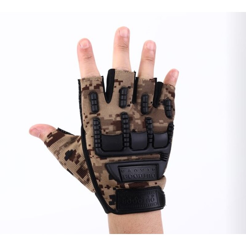 Tactical Gloves Manufacturer - OEM/ODM Brown Black Grey Specialty Sublimated Shooting Large