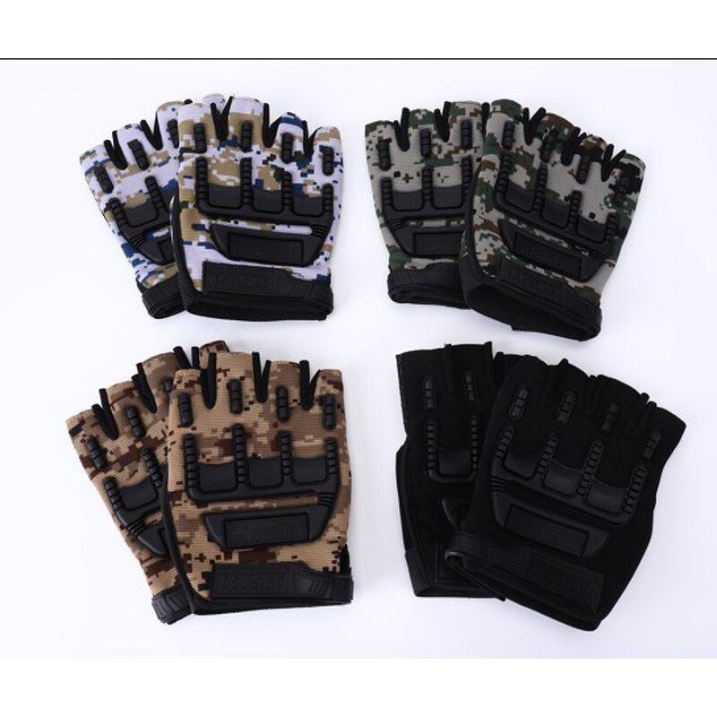 Tactical Gloves Manufacturer - OEM/ODM Brown Black Grey Specialty Sublimated Shooting Large