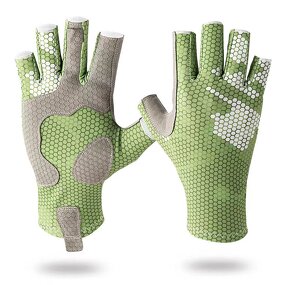 Non Slip Fishing Gloves Factory - OEM/ODM Breathable Comfortable Outdoor Half Finger Unisex