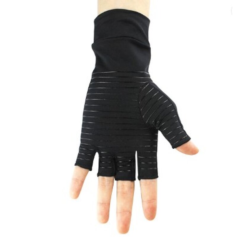 Hand Compression Gloves Manufacturer - OEM/ODM Copper Moisture Wicking Fingerless Arthritis
