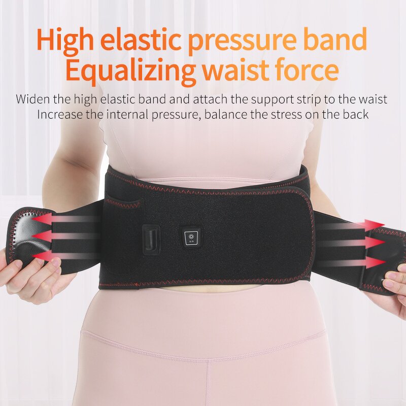 Heat Therapy Belt Factory - OEM/ODM Warmer Back Waist Pain Relief Hot Cold Pack