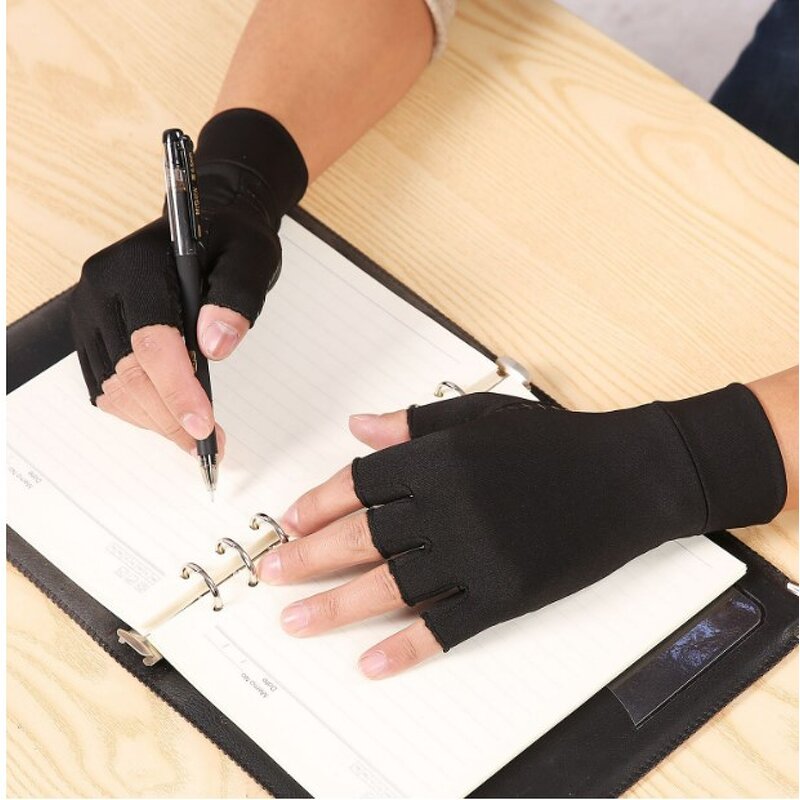Hand Compression Gloves Manufacturer - OEM/ODM Copper Moisture Wicking Fingerless Arthritis