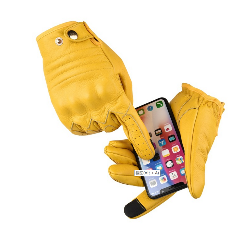 High Quality Motorcycle Gloves Factory - OEM/ODM Factory Hard Protective Yellow Custom Color