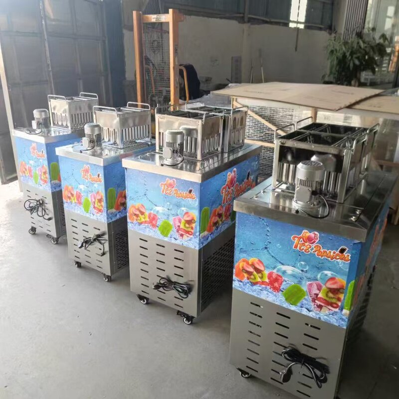 Fruit Popsicle Maker Manufacturer - Commercial Automatic 1-8 Moulds Ice Cream Maker