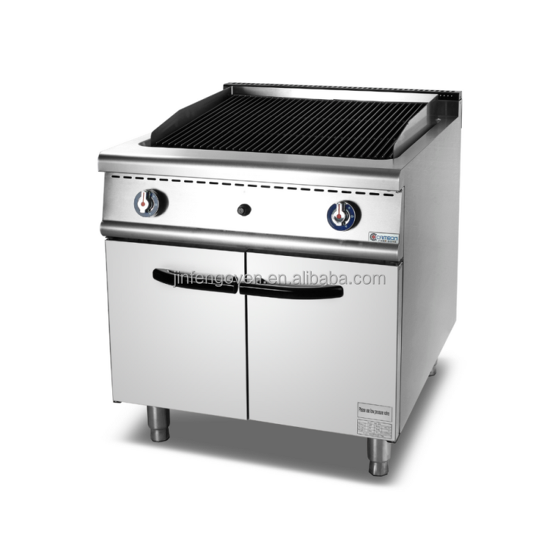 Gas Stove Supplier - Commercial 4-Burner with Fryer Full Series Kitchen Gas