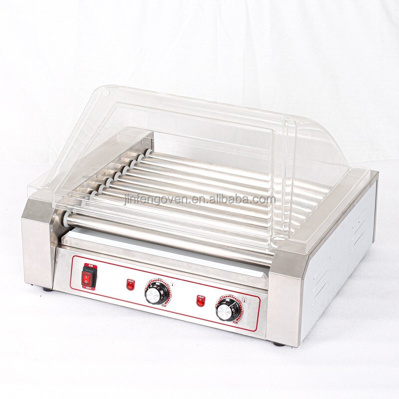 Hot Dog Grill Supplier - Wholesale Price Stainless Steel Electric with Bun Warmer