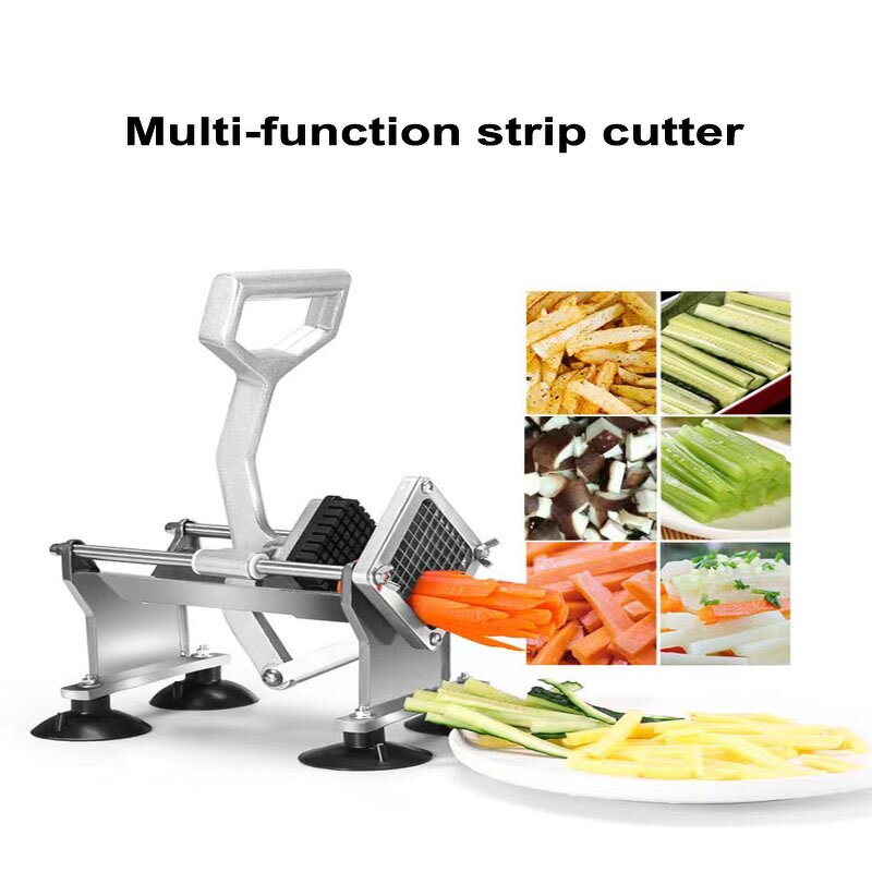 French Fry Cutter Manufacturer - Stainless Steel Manual Used Potato Chipper Strip