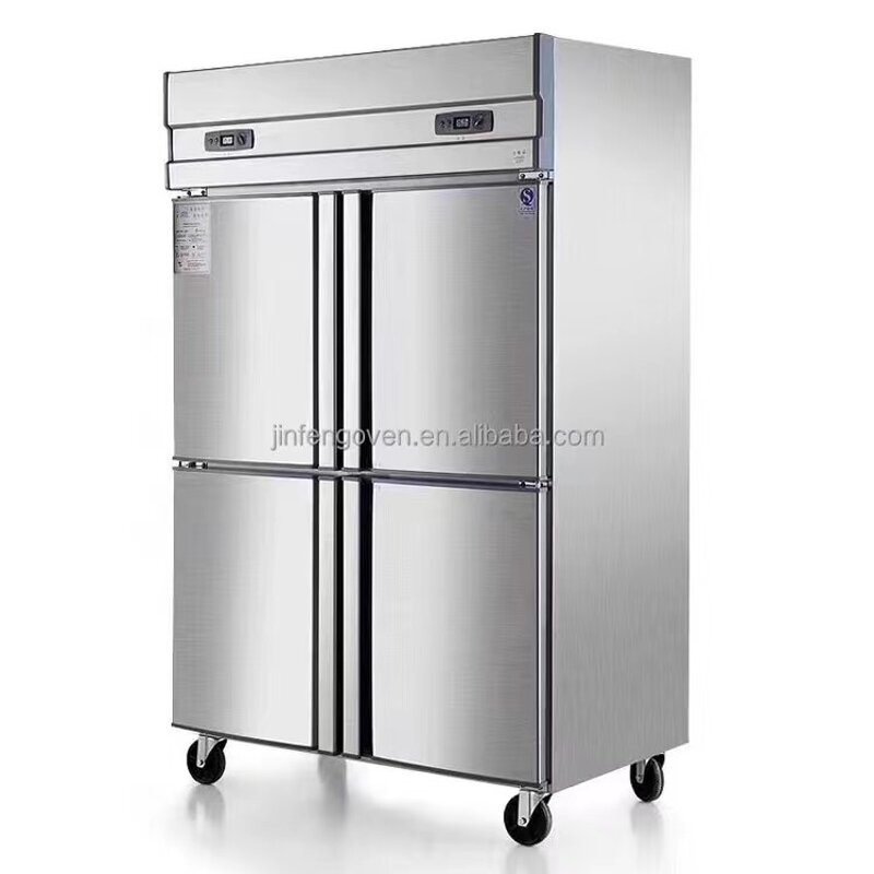 Commercial Freezer Supplier - 4 Doors Stainless Steel Upright Single Temperature