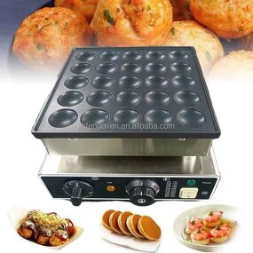 Waffle Maker Manufacturer - Electric Non Stick 25 Holes Commercial Japanese-Style