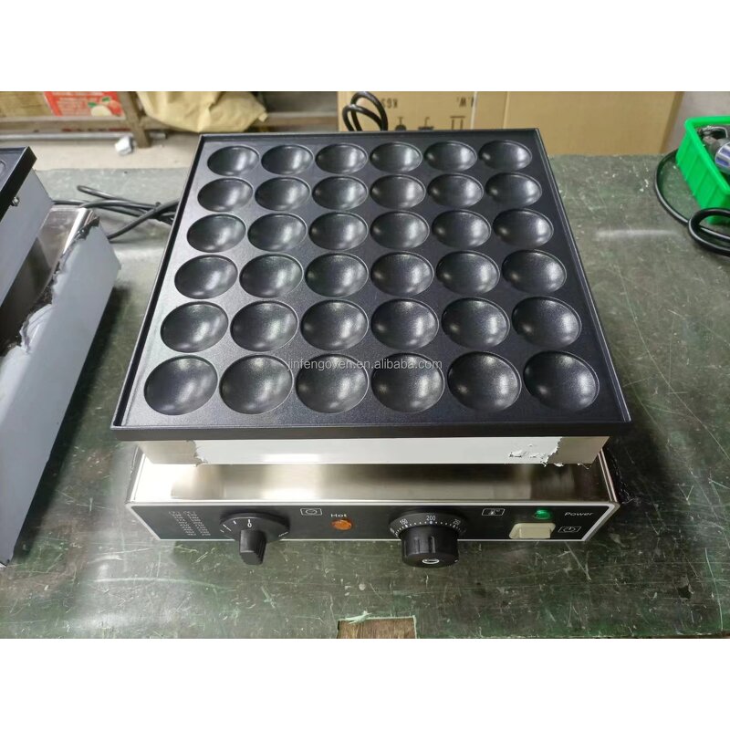Waffle Maker Manufacturer - Commercial Snack Equipment Nonstick Electric 9-100 Hole